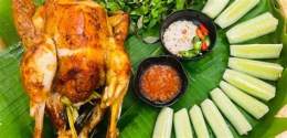 hướng dẫn sử dụng cơm lam gà nướng đà nẵng