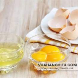 làm đẹp da với lòng trắng trứng gà
