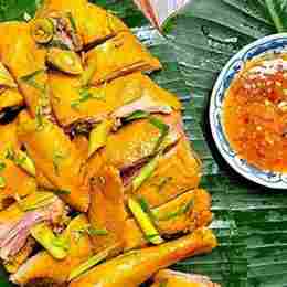 làm gà ủ muối da giòn