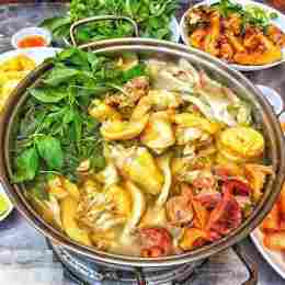 lẩu gà đà lạt ngon