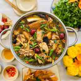 lẩu gà ớt hiểm đà nẵng
