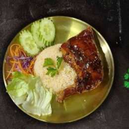long ký - cơm gà da rất giòn