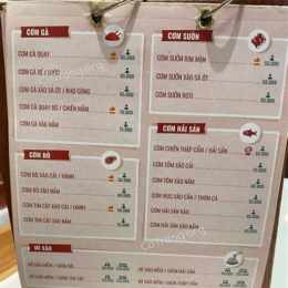 menu com gà hồng ngọc đà nẵng