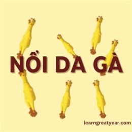 nổi da gà tiếng trung