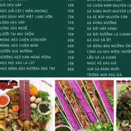 quán tuấn núi (heo bản - gà đen) đà nẵng