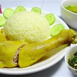 rang gà đã luộc