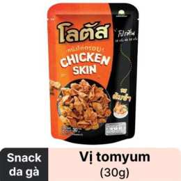 snack da gà chiên giòn dorkbua vị tomyum gói 30g