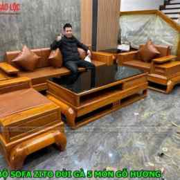 sofa đùi gà hương đá