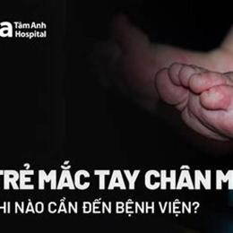 tay chân nổi da gà