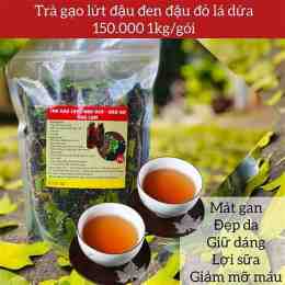 trà đậu đen gạo lứt
