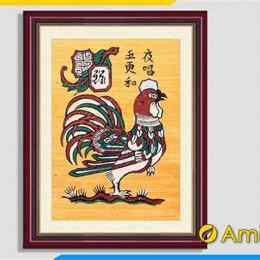 tranh đông hồ gà dạ xướng