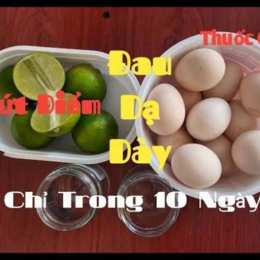 trứng gà và chanh trắng da