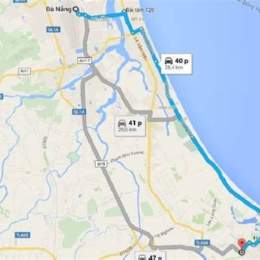 từ ga đà nẵng đi hội an bao nhiêu km