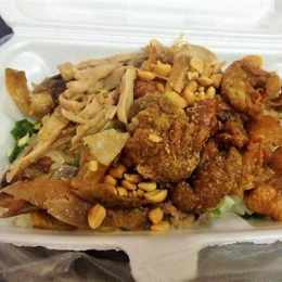 xôi da gà chiên giòn quận 4