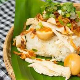 xôi da gà hà nội