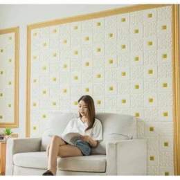 xốp dán tường giả gạch 3d
